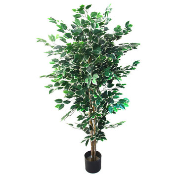 Artificial Ficus Tree, 60" by Pure Garden