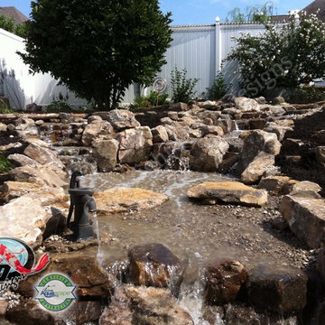 Pondless Waterfalls Ideas for your Kentucky Landscape