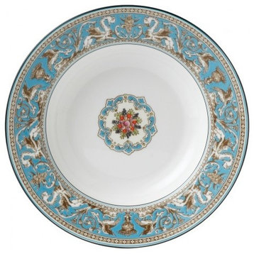 Wedgwood Florentine Turquoise Rim Soup Bowl