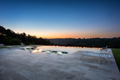 Inspiration for a modern pool remodel in Birmingham