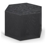 Meridian Furniture - Eternal Modular Coffee Table, Black, 1 Piece - Liven up your living room with this coffee table from the Eternal collection. Crafted from solid oak wood and featuring a black finish, this coffee table is both sturdy and stylish. Its modular shape enables you to connect the coffee table to as many as needed, making it a versatile accent piece for your home. Its contemporary design is perfect for any modern living space, and its stability ensures that it stays in place.