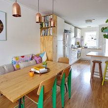 kitchen and dining