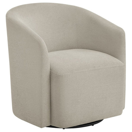 Amhurst Sea Oat Swivel Barrel Chair