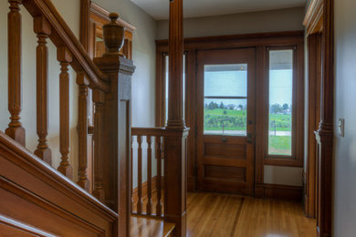 Home design - victorian home design idea in Omaha
