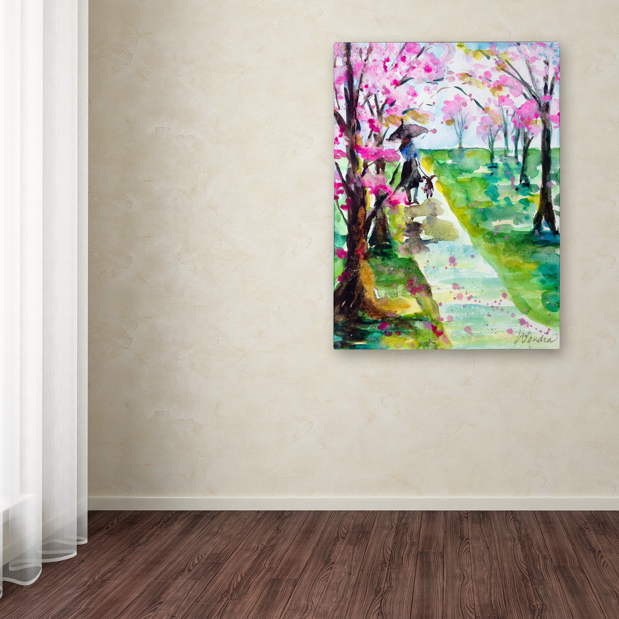 Wendra 'Best Friends' Canvas Art, 35x47