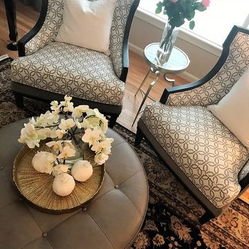 Cozy Gray - Graphic Living Room