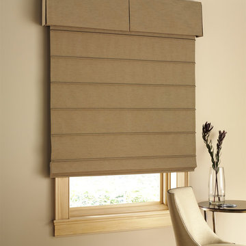 Flat Roman Shades , Blackout , Manhattan , NYC