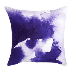 WATERCOLOR PILLOW COVER &ndash; LAVENDER - Products