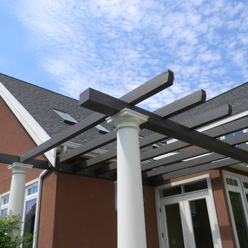 Hawk Hill Pergola and Landscaping