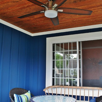 Ann Arbor Covered Front Porch With Lots Of Color
