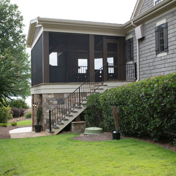 Lake Oconee Outdoor Grill Area