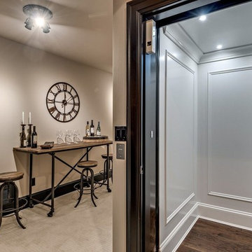 Rumson Luxury Estate Basement Elevator