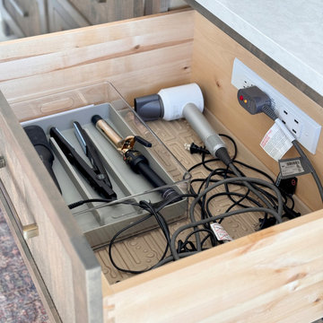 Bathroom Vanity In-Drawer Outlets