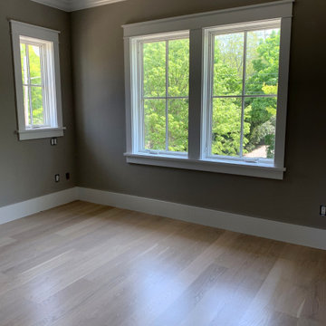 SOUTHAMPTON: 6" SELECT GRADE WHITE OAK INSTALLED & FINISHED WITH BONA WHITE