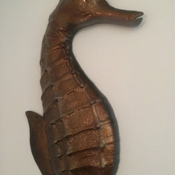 Extra Large Seahorse Prototype - Wall Sculptures