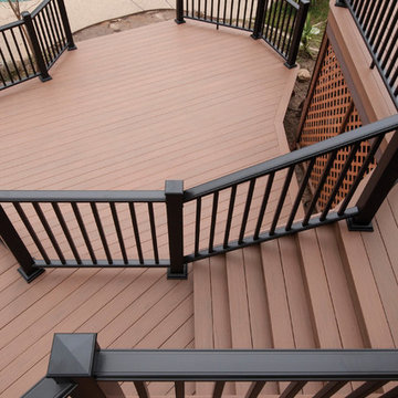 Azek Morado Deck with Azek Railings