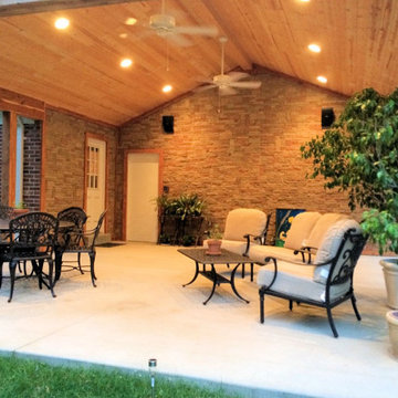 Covered Patio Addition in St Louis