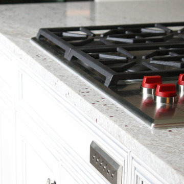 Bianco Romano Granite Kitchen