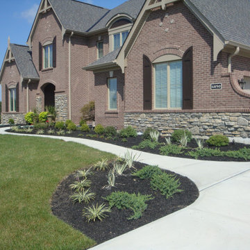 Western Hills, landscape for a new home.