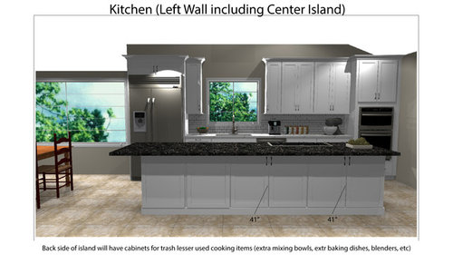 Looking for feedback on Kitchen design