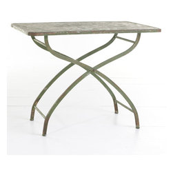 Iron Garden Table - Outdoor Side Tables