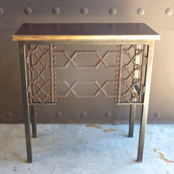 Antique Rail Console Table - Products