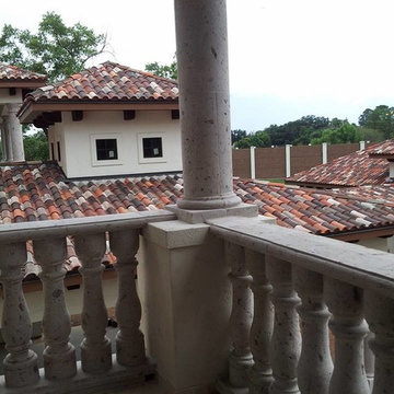 "Hand carved natural stone Cantera"