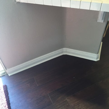 Baseboard and base shoe