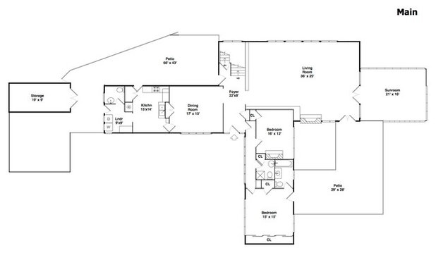 間取り図 What It's Like to Live in a Frank Lloyd Wright House