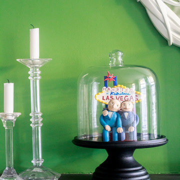 My Houzz: Vibrant Victorian Row House With Midcentury Style