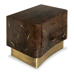 BARAKA BEDSIDE TABLE by BRABBU - Nightstands And Bedside Tables