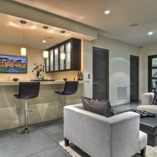 basement kitchen