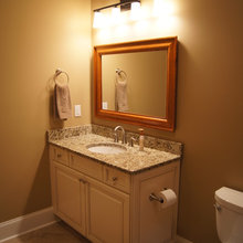 Basement bathroom