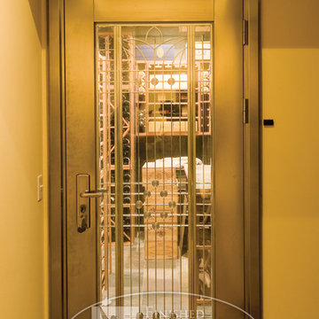 Basement Wine Cellar Door