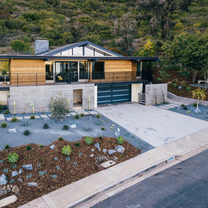 Midcentury Modern Vaulted Ceiling - Photos & Ideas | Houzz