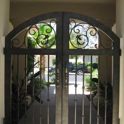 Courtyard & Pedestrain Gates - Home Fencing And Gates