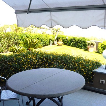 Il giardino vista mare