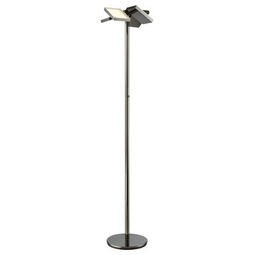Lampard LED Floor Lamp, Gunmetal