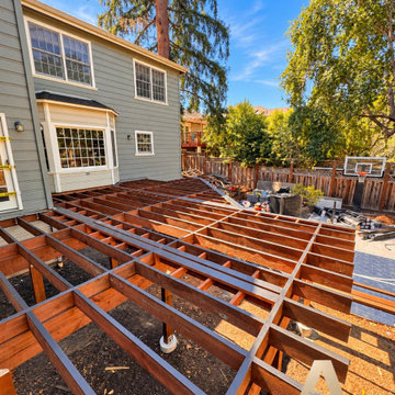 600-Square-Feet Deck Structure Build