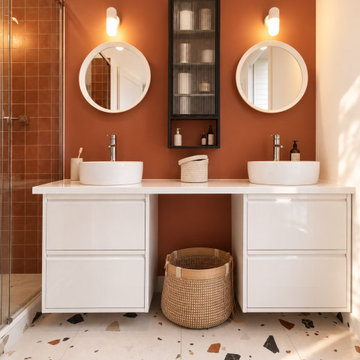 Colombes : suite parentale élégante et salle de bain optimisée