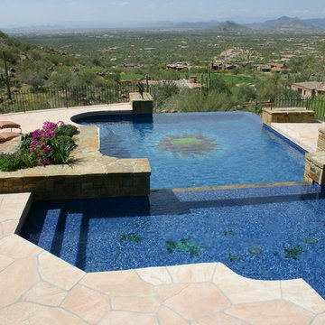 Negative Edge Pools by Mossman Brothers Pools