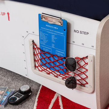 First Class Airplane Kids Bedroom