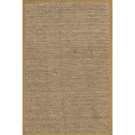 Nuloom Kaelie Casual Seagrass Rug, Beige 4' x 6'