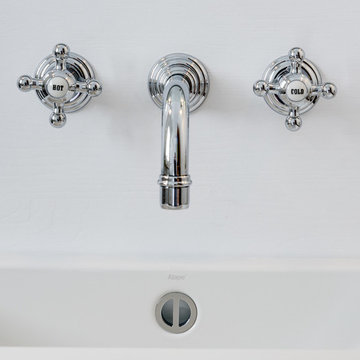 Gäste-WC in weiß