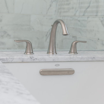 ELEGANT MARBLE MASTER BATHROOM