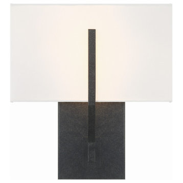 Carlyn Two Light Wall Sconce in Black
