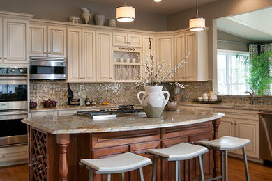 Inspiration for a huge timeless kitchen remodel in Baltimore