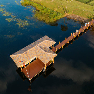 Family Friendly Dock -- Envision Expression Canyon Ridge & Woodland Bark composi