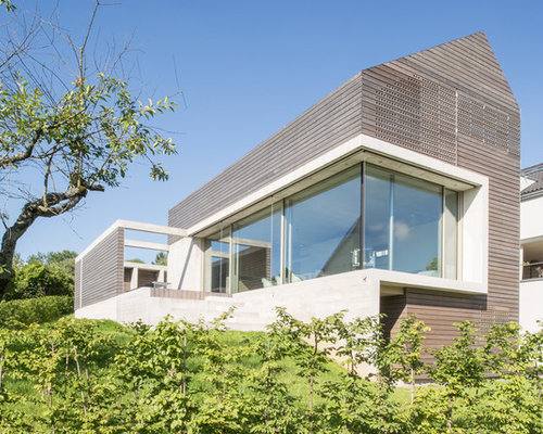 Braune Häuser Ideen, Design & Bilder | Houzz