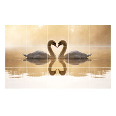 Bird Photo Kitchen Bathroom Tile Mural 1086, 30"x18"